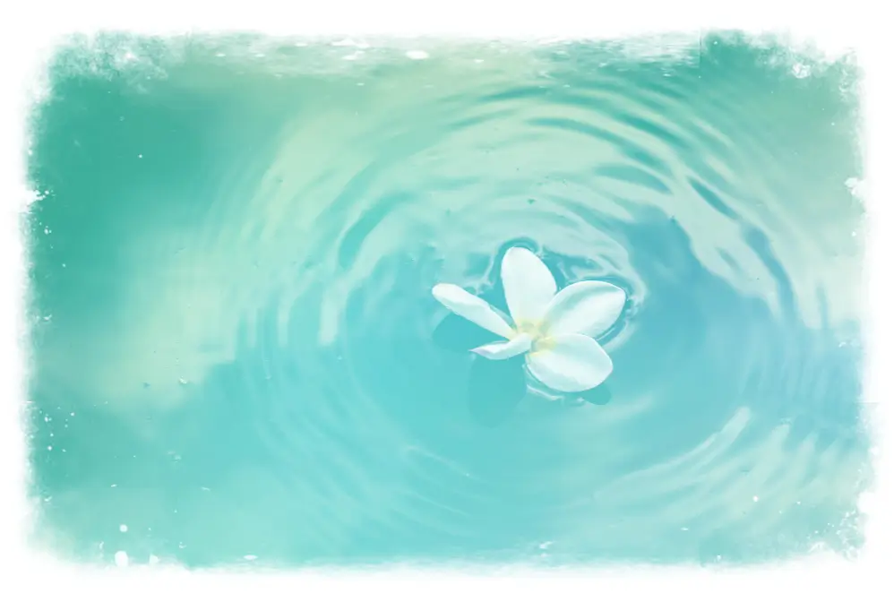 Thawts 2 Paper Studio Manifesting Thawts background — calming aqua water texture